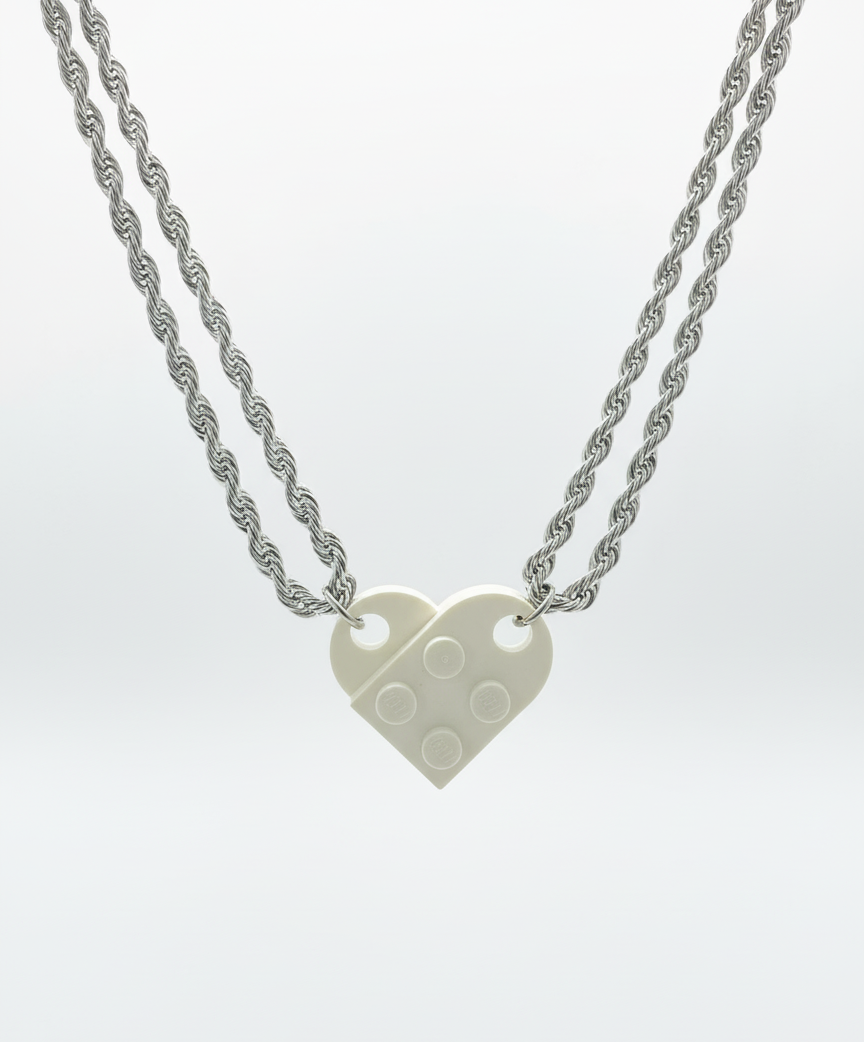 Connected Hearts - Couple Necklace